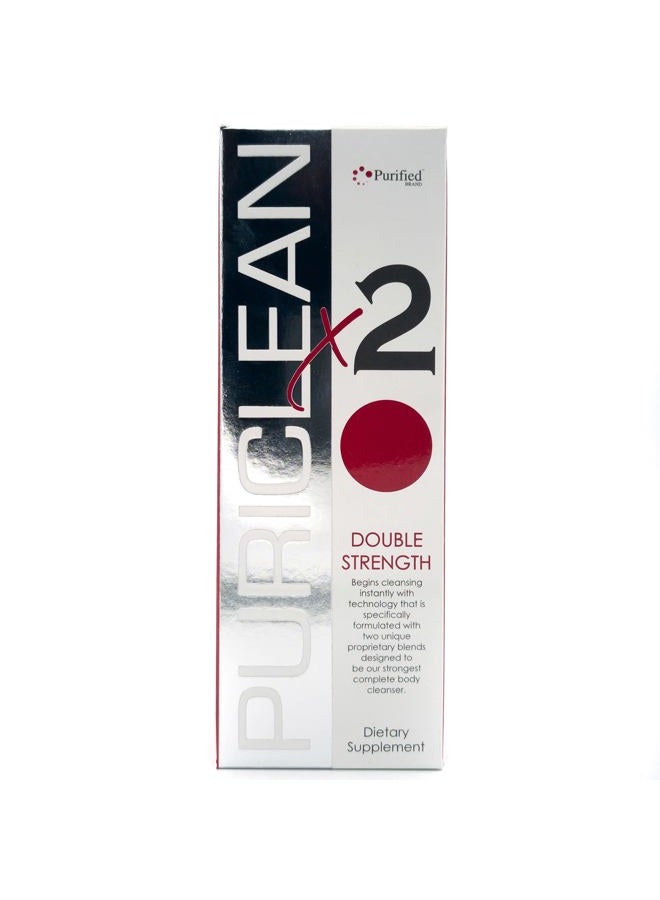 wellgenix بوريكلين X2 لتنظيف السموم - قوة مزدوجة لتنظيف النظام بعمق - مص formulated مع مزيجين فريدين لإزالة وطرد السموم - يتضمن زجاجة فارغة سعة 16 أونصة و 4 كبسولات - Image 1